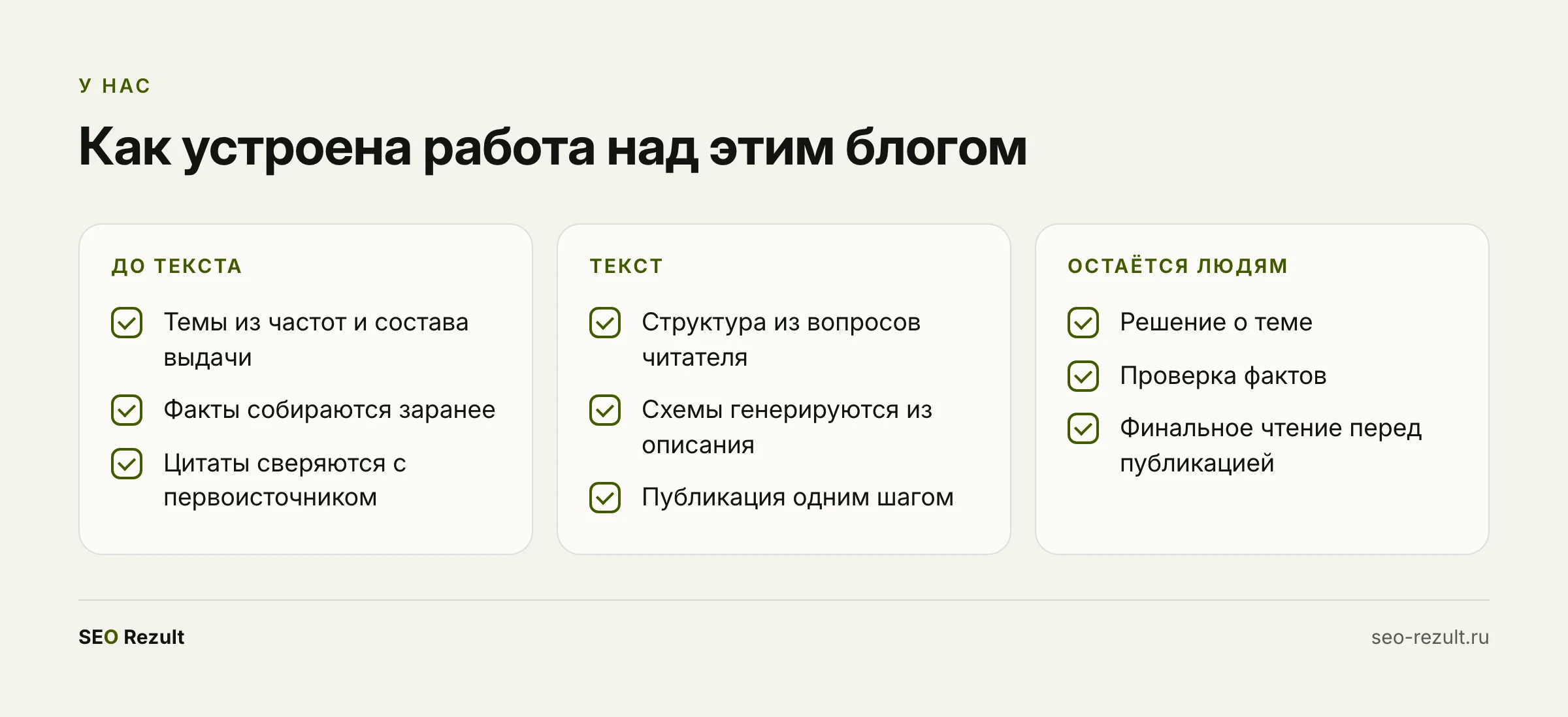 Как это устроено в нашей работе