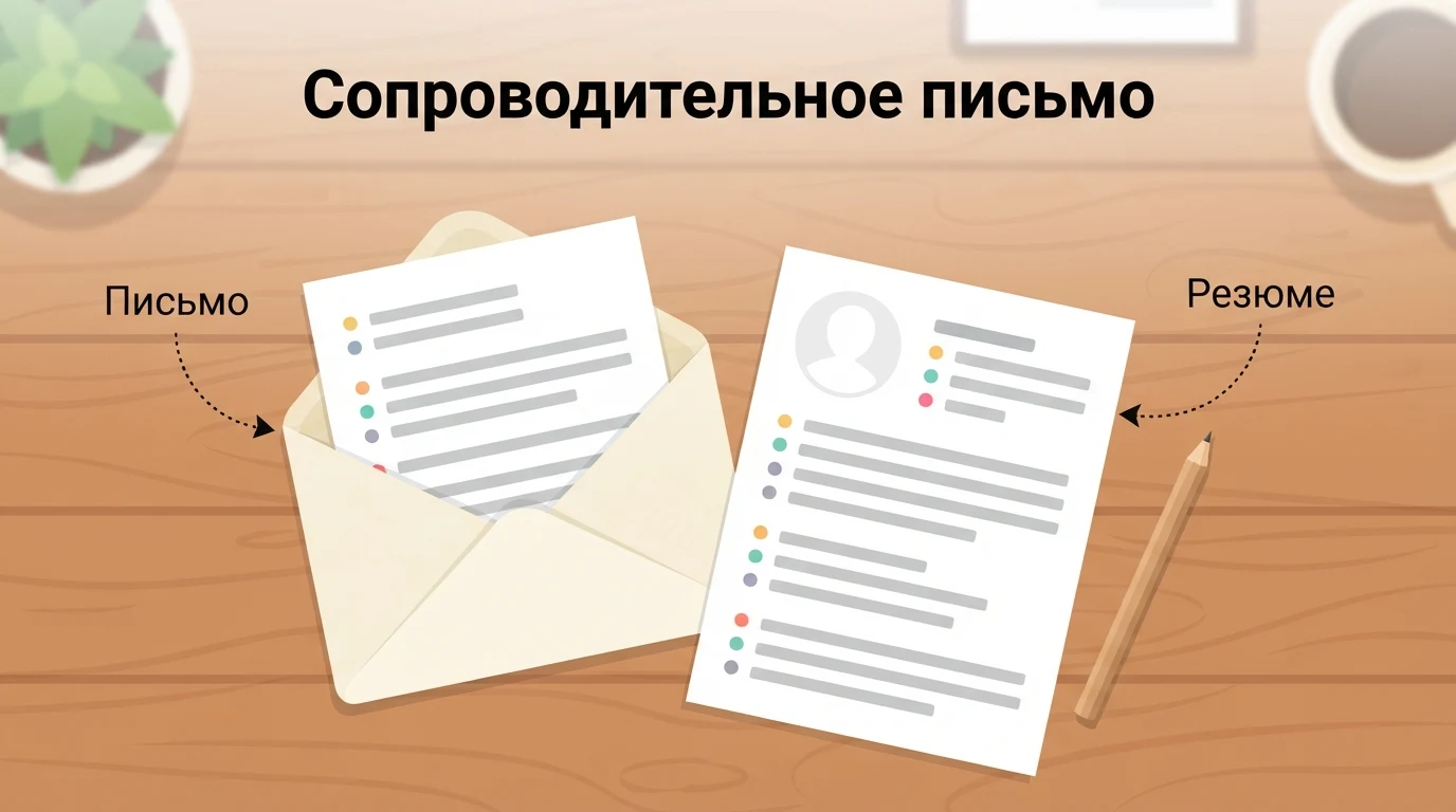 Сопроводительное письмо дополняет резюме и объясняет, почему вы подходите